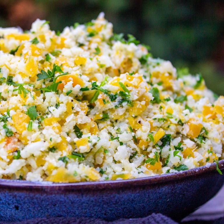 Lemon Herb Cauliflower Rice