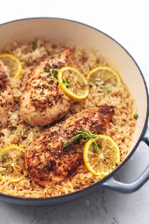 Lemon Herb Chicken and Rice