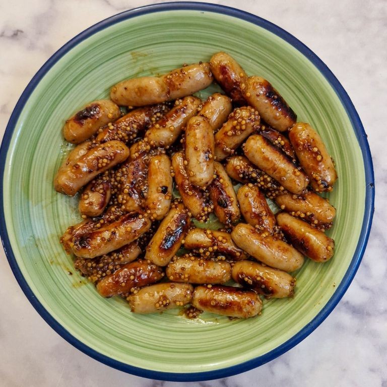 Lemon Herb Cocktail Sausages