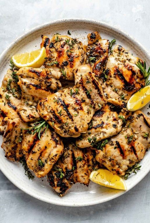 Lemon Herb Healthy Chicken Marinade