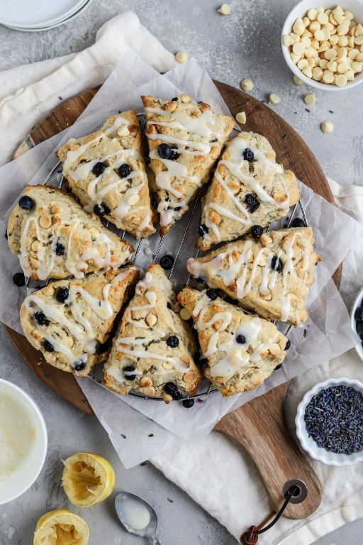 Lemon Lavender Scones