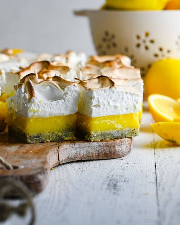 Lemon Meringue Divinity Bars