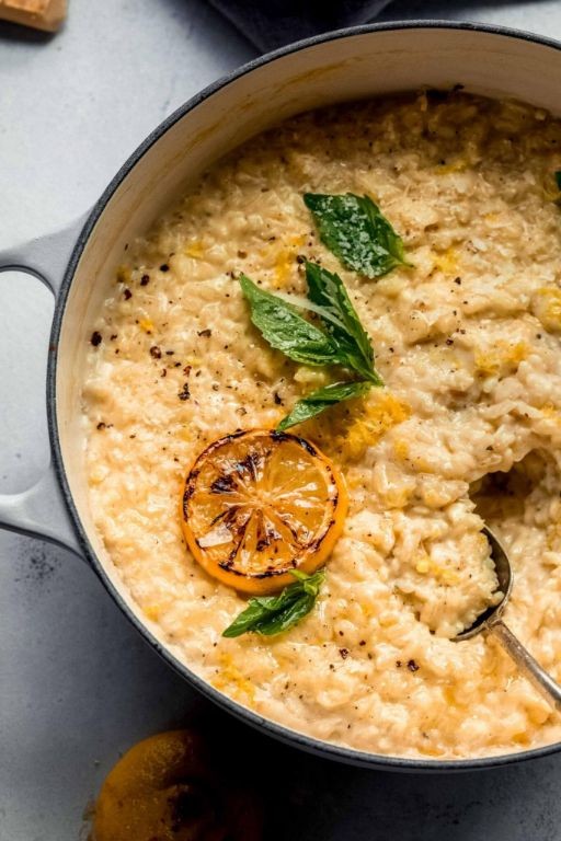 Lemon Orzo Risotto with Mascarpone and Zest
