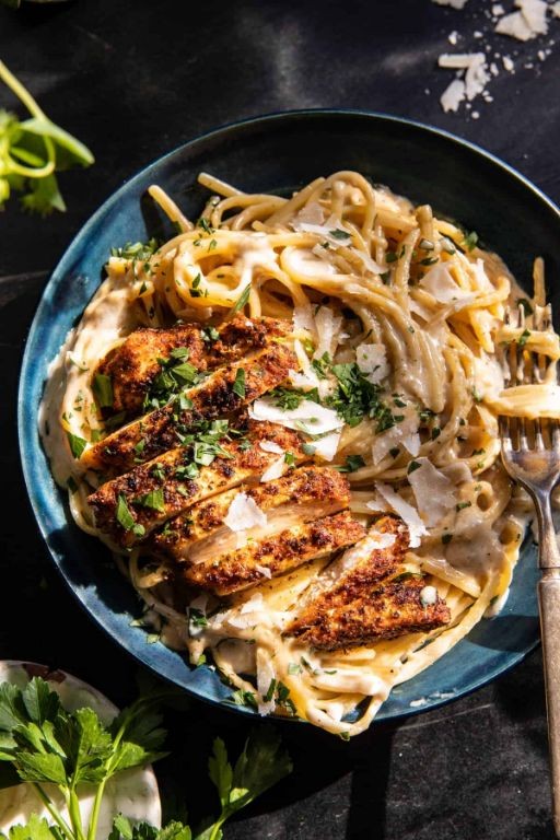 Lemon Pepper Alfredo Sauce