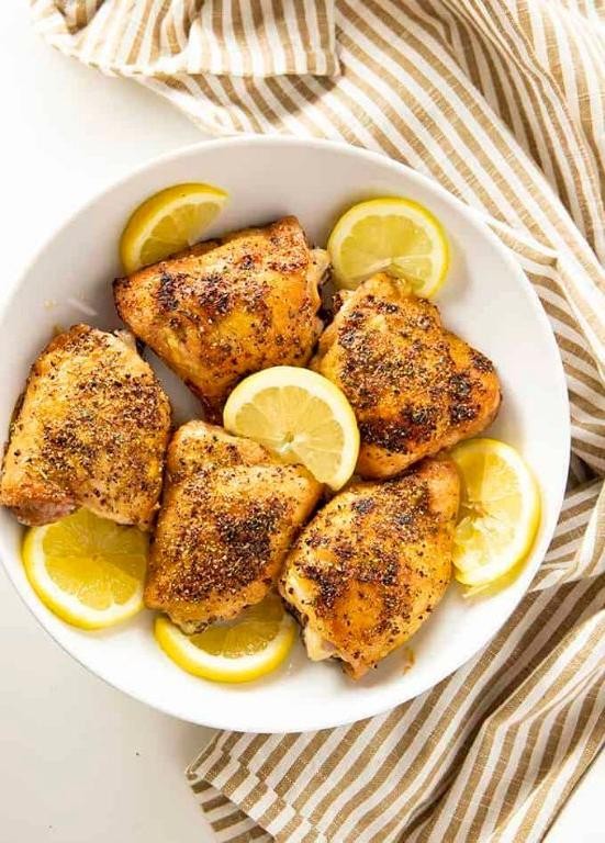 Lemon Pepper Baked Chicken Legs
