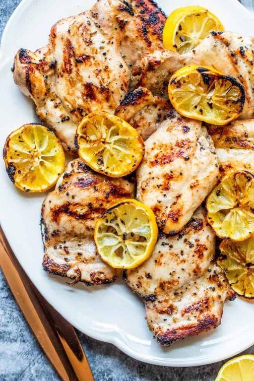 Lemon Pepper Grilled Chicken Thighs