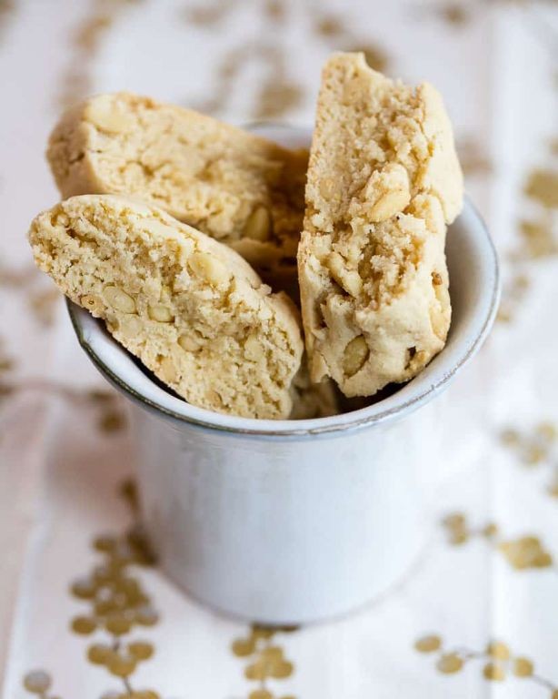 Lemon Pine Nut Cookies