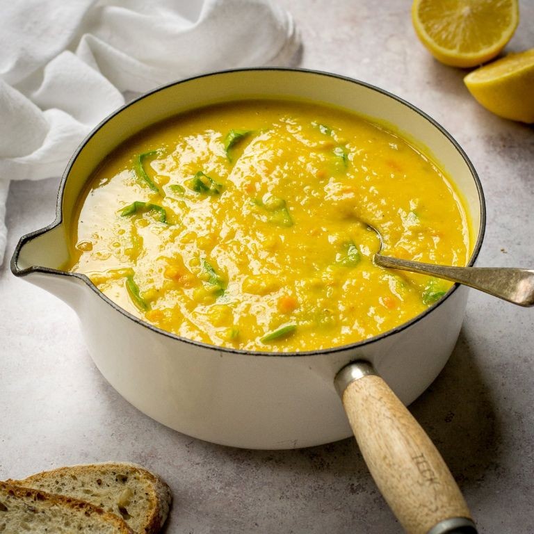 Lemon Turmeric Dal