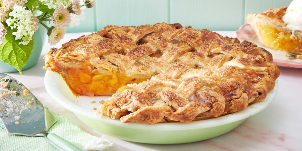 Lemon Zest Peach Pie Filling