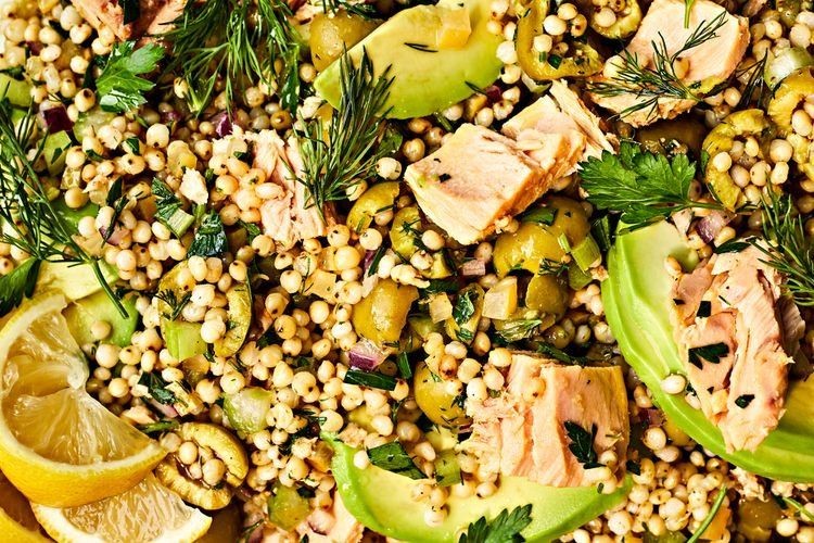 Lemon and Herb Sorghum Salad