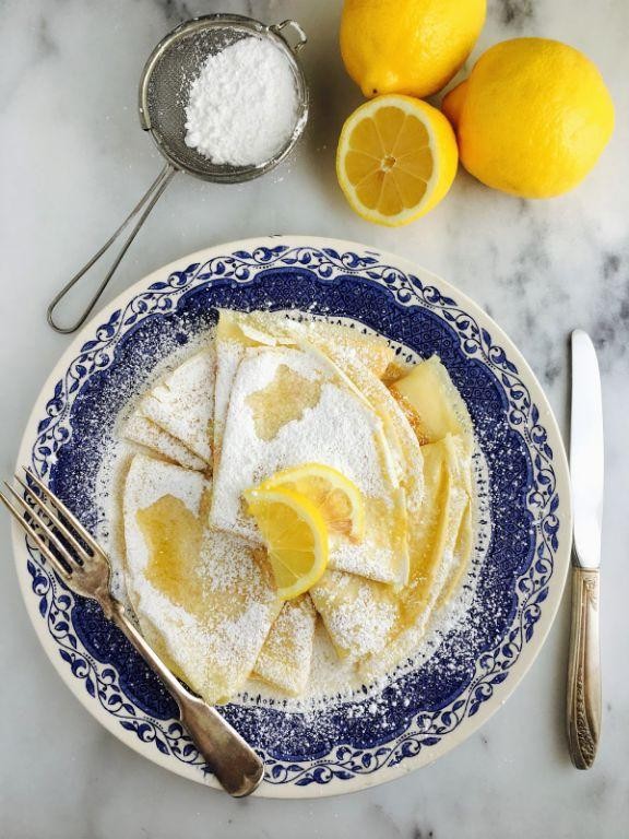 Lemon-Scented Swedish Pancakes