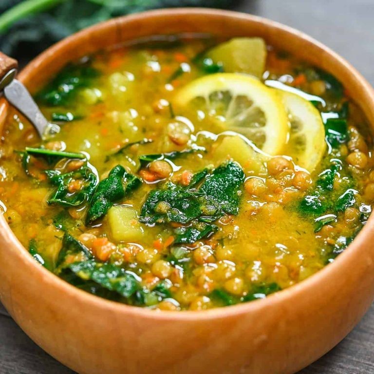 Lentil Soup with Lemon