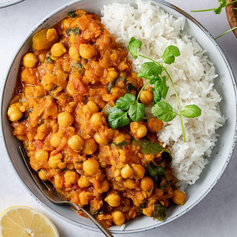 Lentil and Chickpea Curry