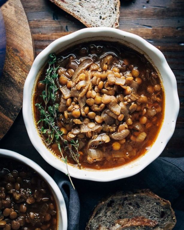 Lentil and Onion Stew