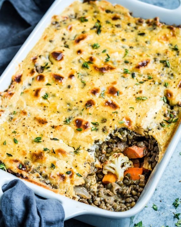 Lentil and Vegetable Bake