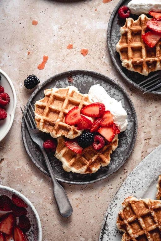 Liege-Style Belgian Waffles