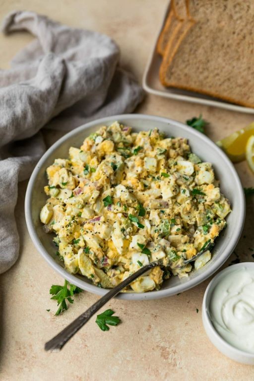 Lightened-Up Egg Salad with Greek Yogurt