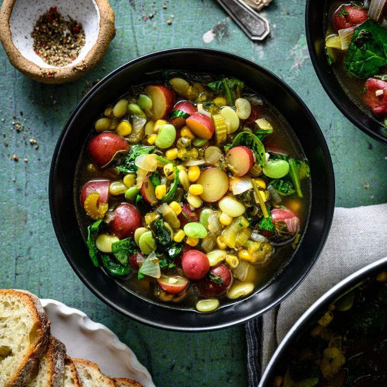 Lima Bean and Vegetable Soup