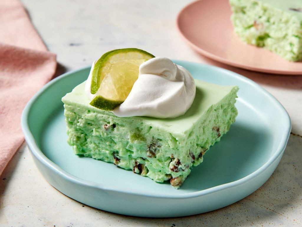 Lime Jello and Avocado Salad