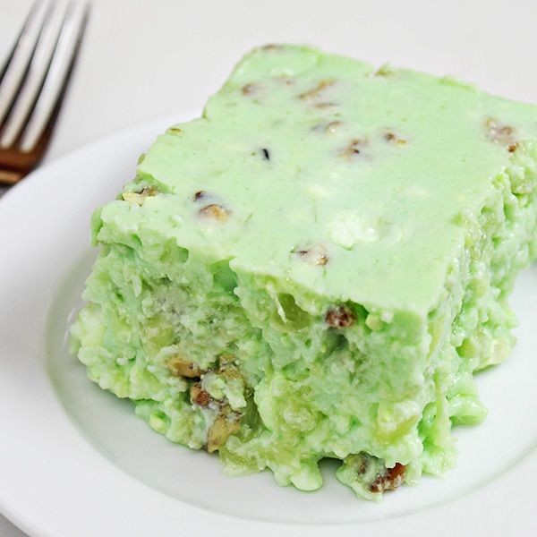Lime Jello and Cottage Cheese Delight