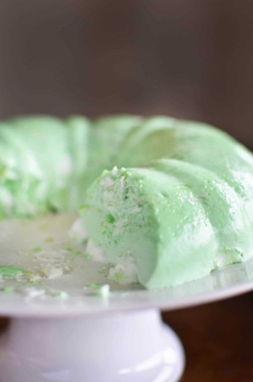 Lime Jello and Sour Cream Mold