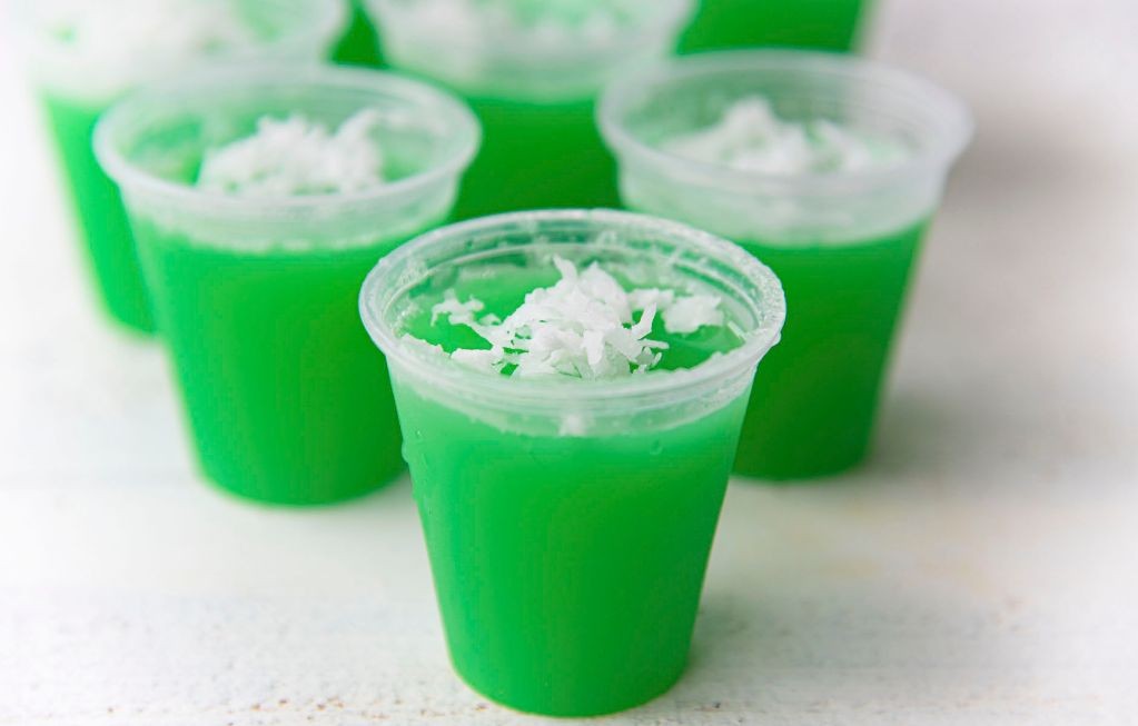Lime in the Coconut Rum Shot