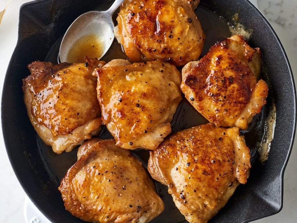 Lipton Onion Soup Baked Chicken Thighs with Crispy Skin