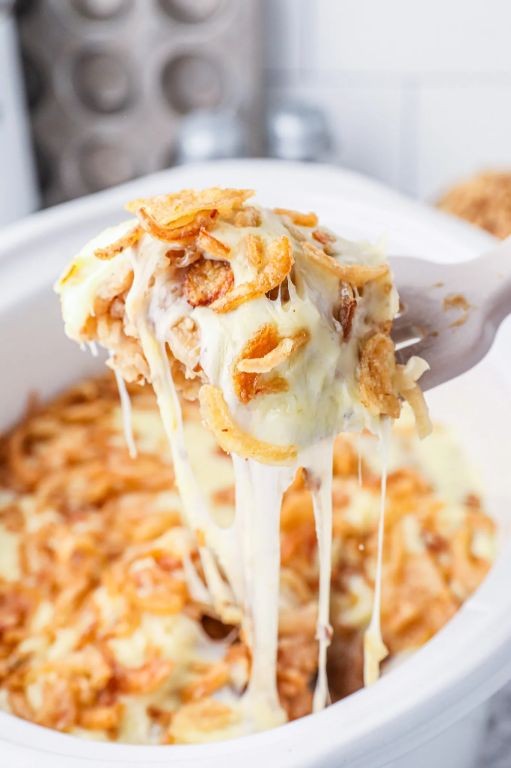 Lipton Onion Soup Chicken Casserole with Rice and Cheese