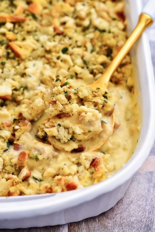 Lipton Onion Soup Chicken and Stuffing Bake