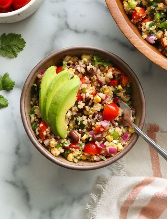 Loaded Black Bean and Quinoa Salad