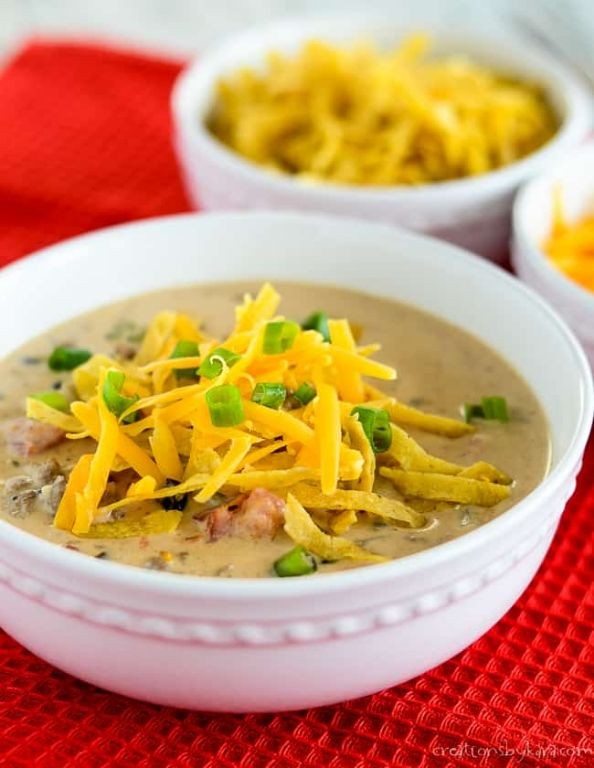 Loaded Nacho Taco Soup
