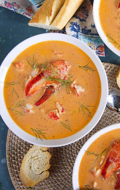 Lobster Bisque Souper Cubes Soup