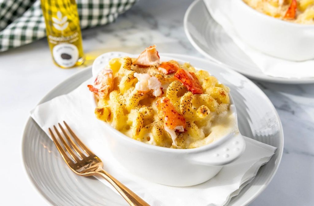 Lobster Macaroni with Truffle Oil