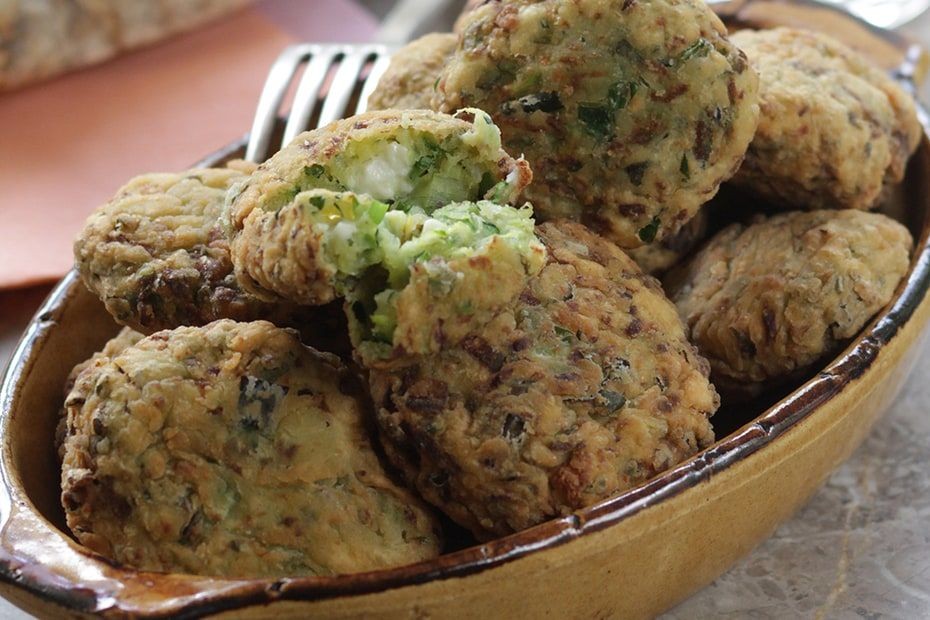 Longevity Spinach and Zucchini Fritters