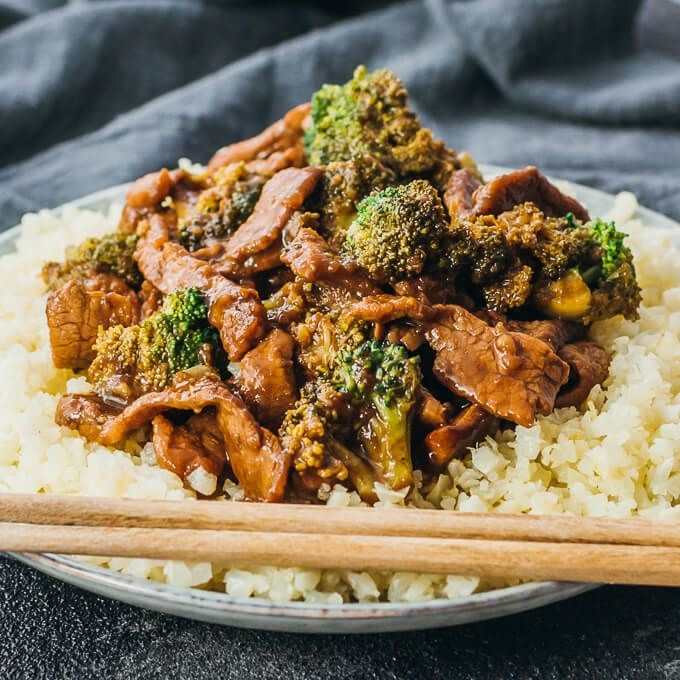 Low Carb Beef and Broccoli Stir Fry