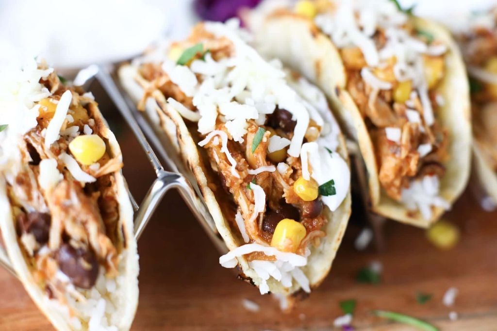 Low-Calorie Canned Chicken Tacos