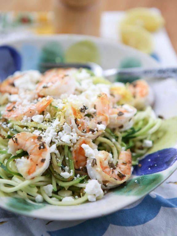 Low-Calorie Skinny Girl Zucchini Noodles