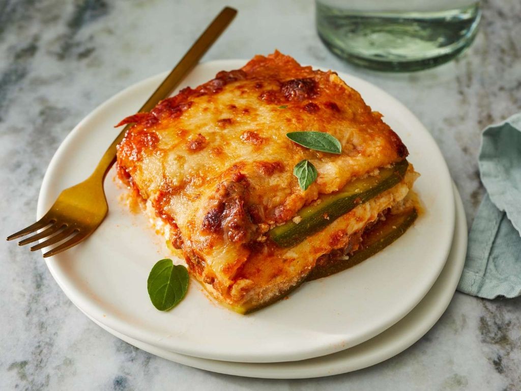 Low-Carb Crockpot Zucchini Lasagna