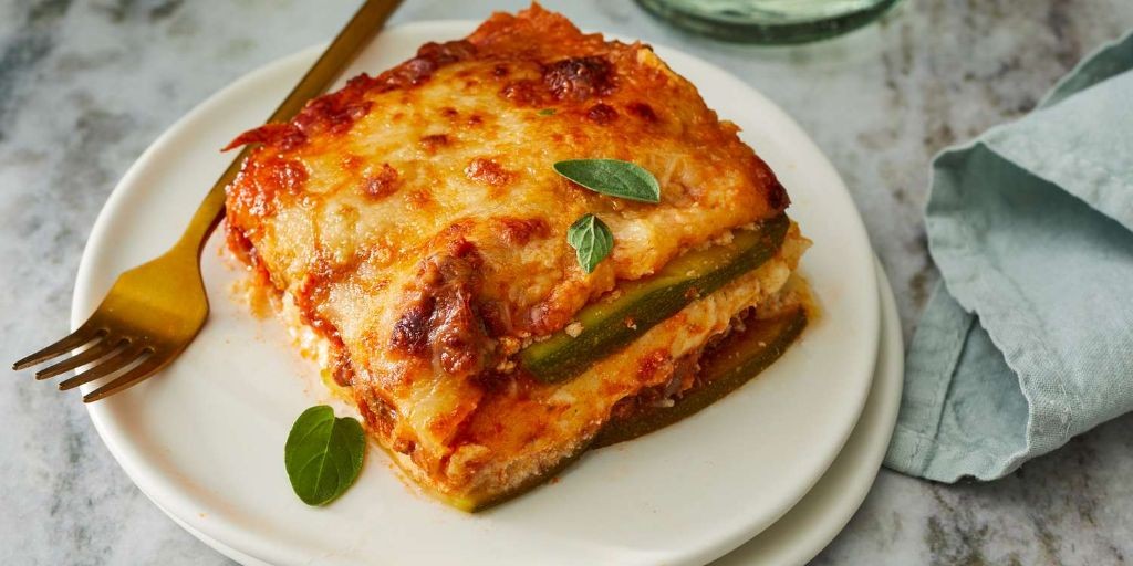 Low-Carb Zucchini Noodle Lasagna