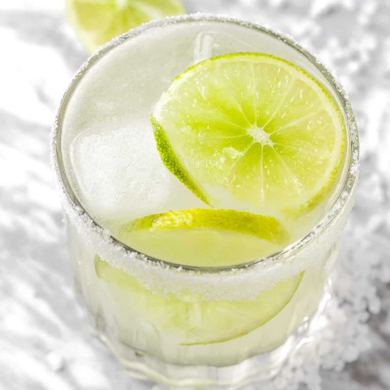 Lychee and Basil Margarita