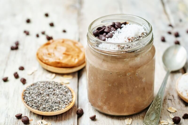 Maca Powder Chia Pudding