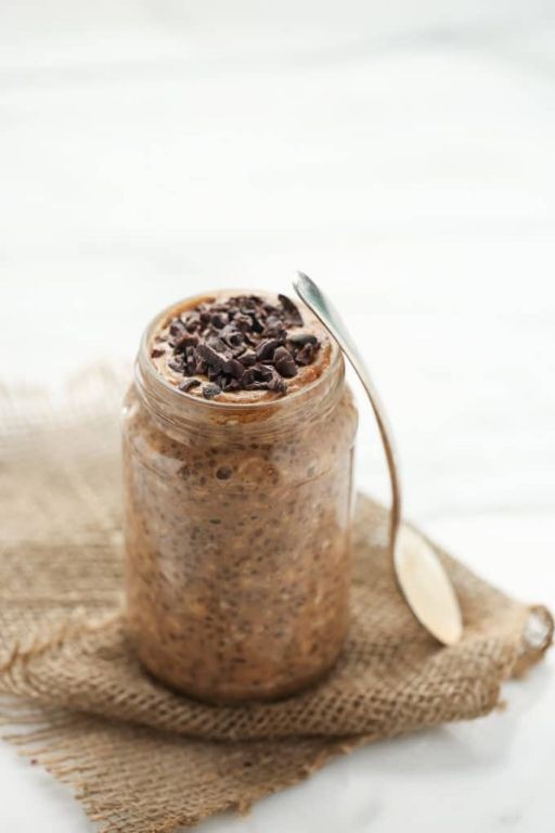 Maca Powder Overnight Oats