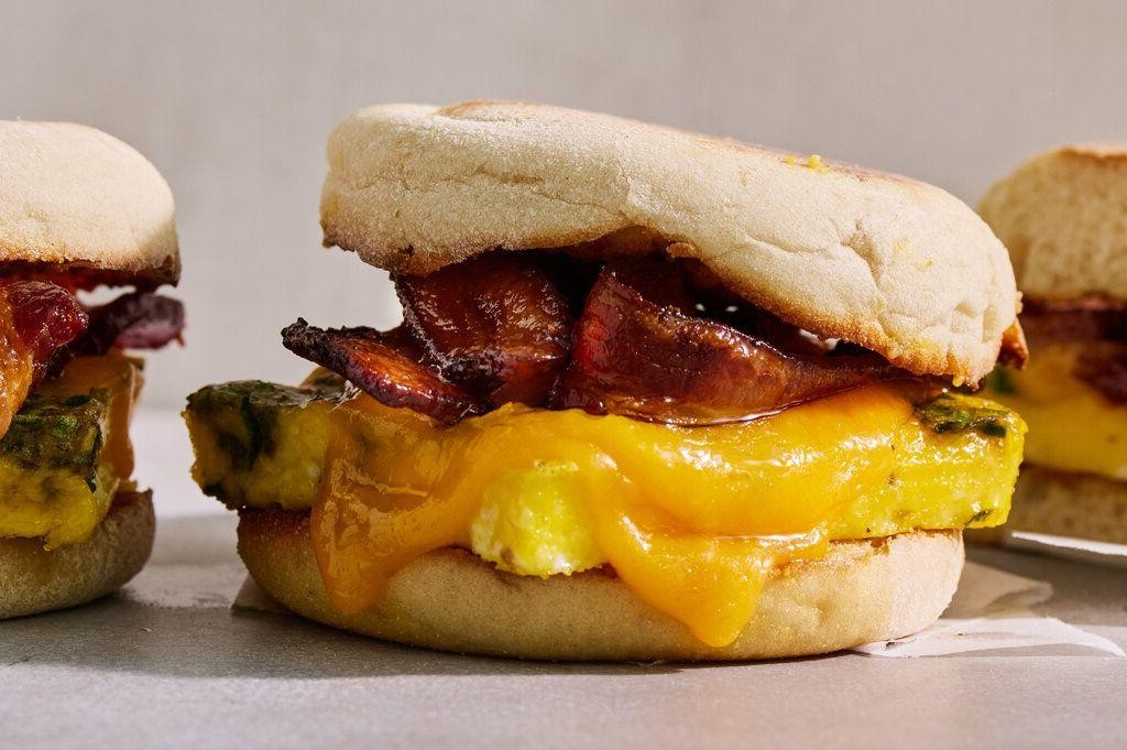 Make Ahead Breakfast Sandwiches