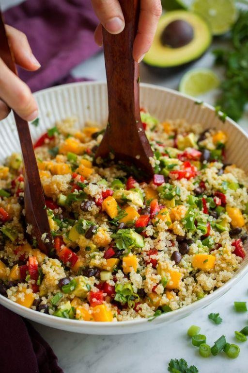Mango Avocado Quinoa Bowl