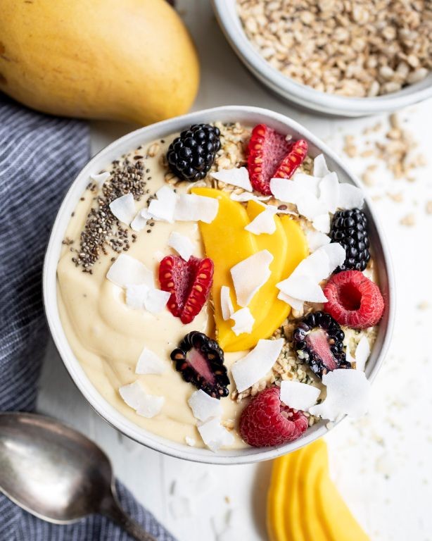 Mango Coconut Smoothie Bowl