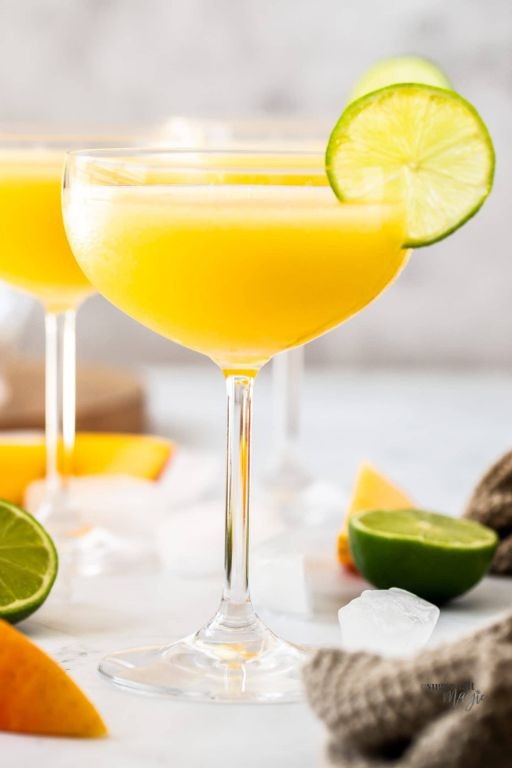 Mango Daiquiri with Lime Zest