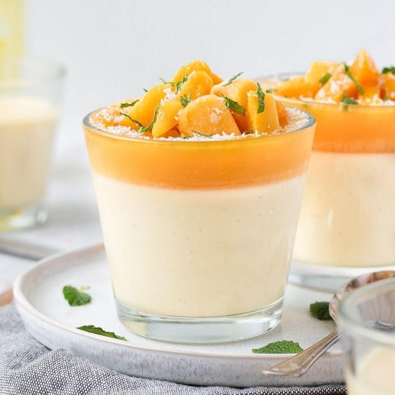 Mango Panna Cotta