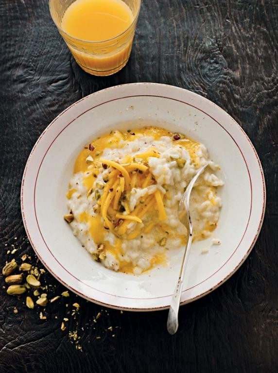 Mango and Coconut Milk Risotto