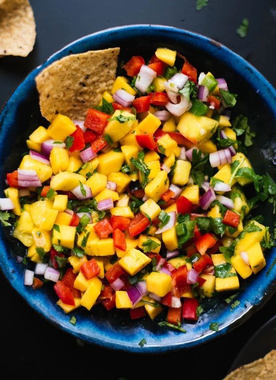 Mango and Fresh Tomato Salsa