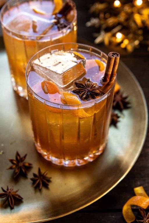 Maple Bourbon Punch